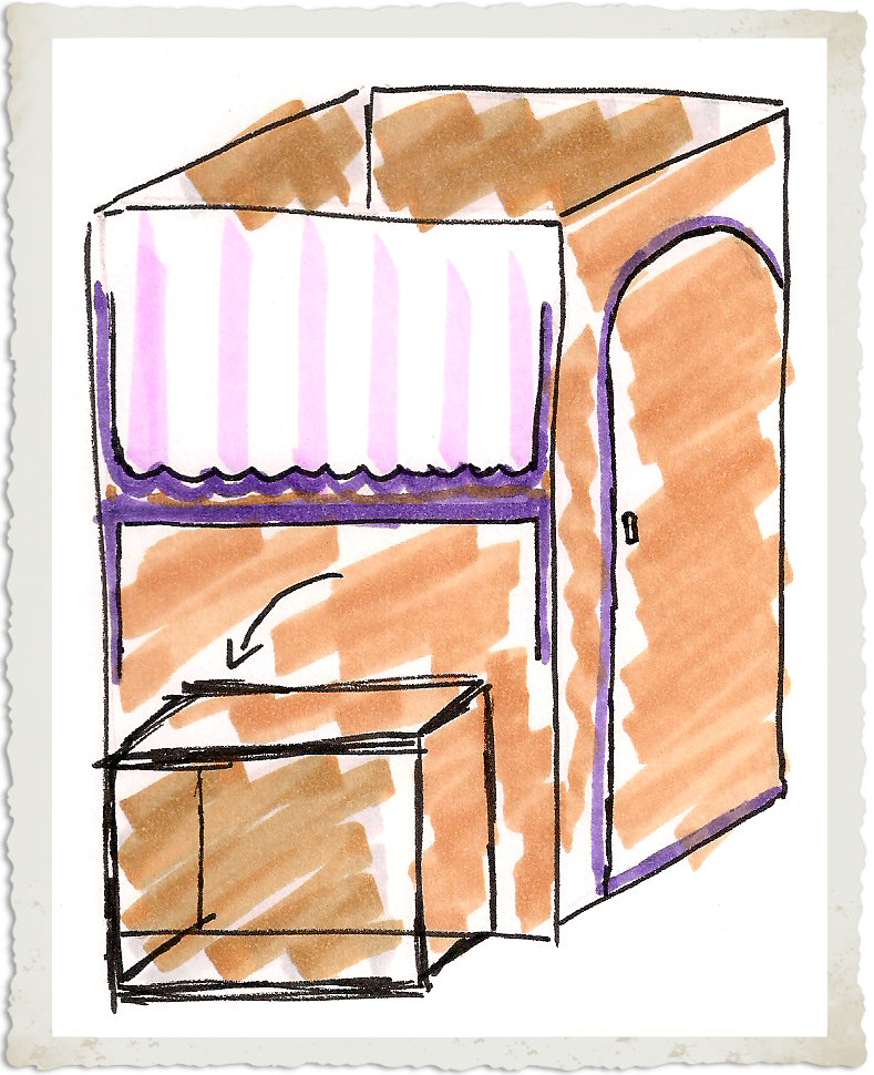 DIY Kinder Kaufladen aus Karton