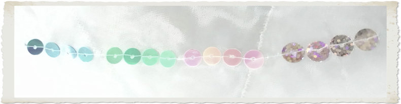 Pailletten annähen mit Nähmaschine und Geradstich Pailletten annähen mit Nähmaschine und Geradstich